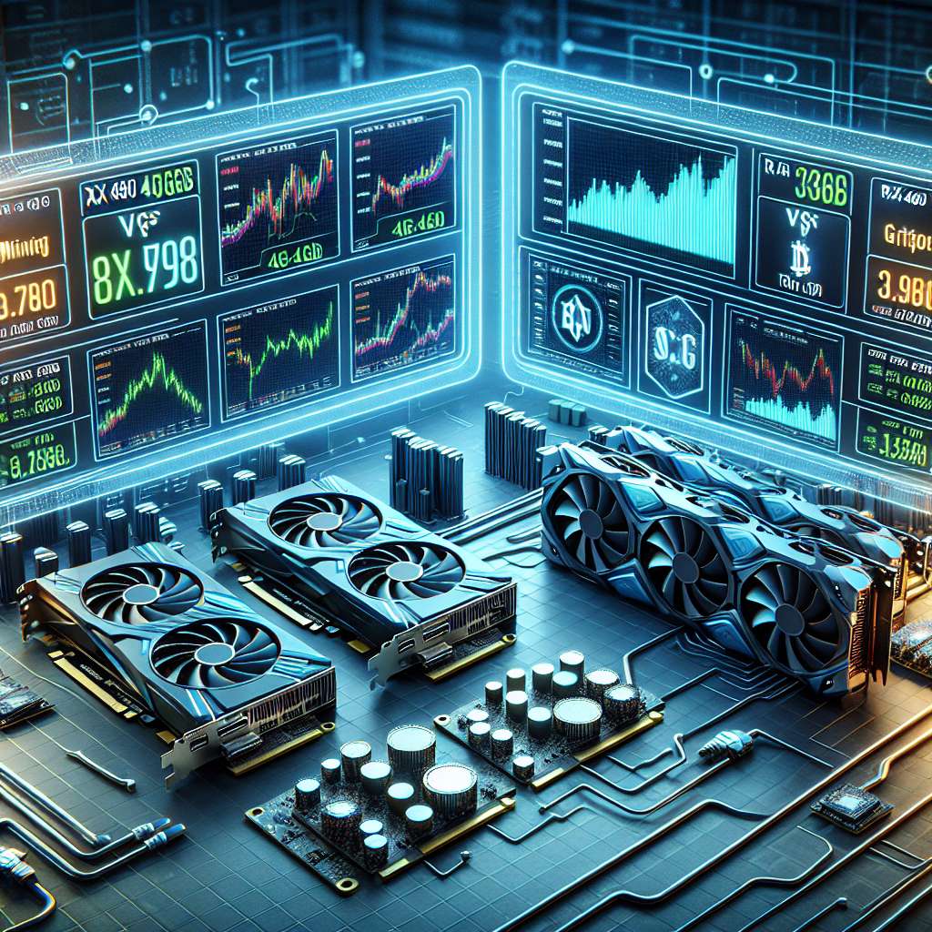 What is the difference between mining with the 580 and the 1070 graphics cards in the context of cryptocurrency?