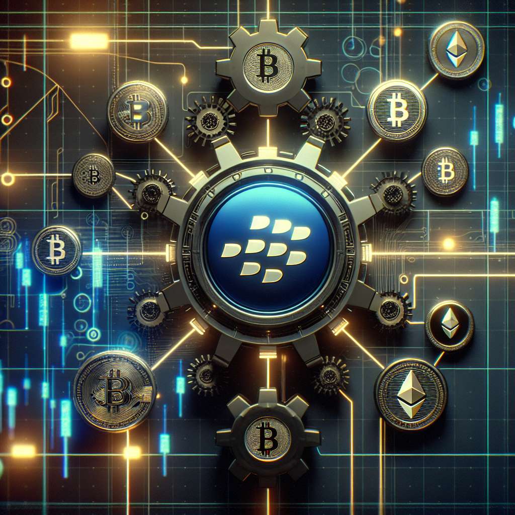 What are the potential partnerships between Blackberry and cryptocurrency companies?
