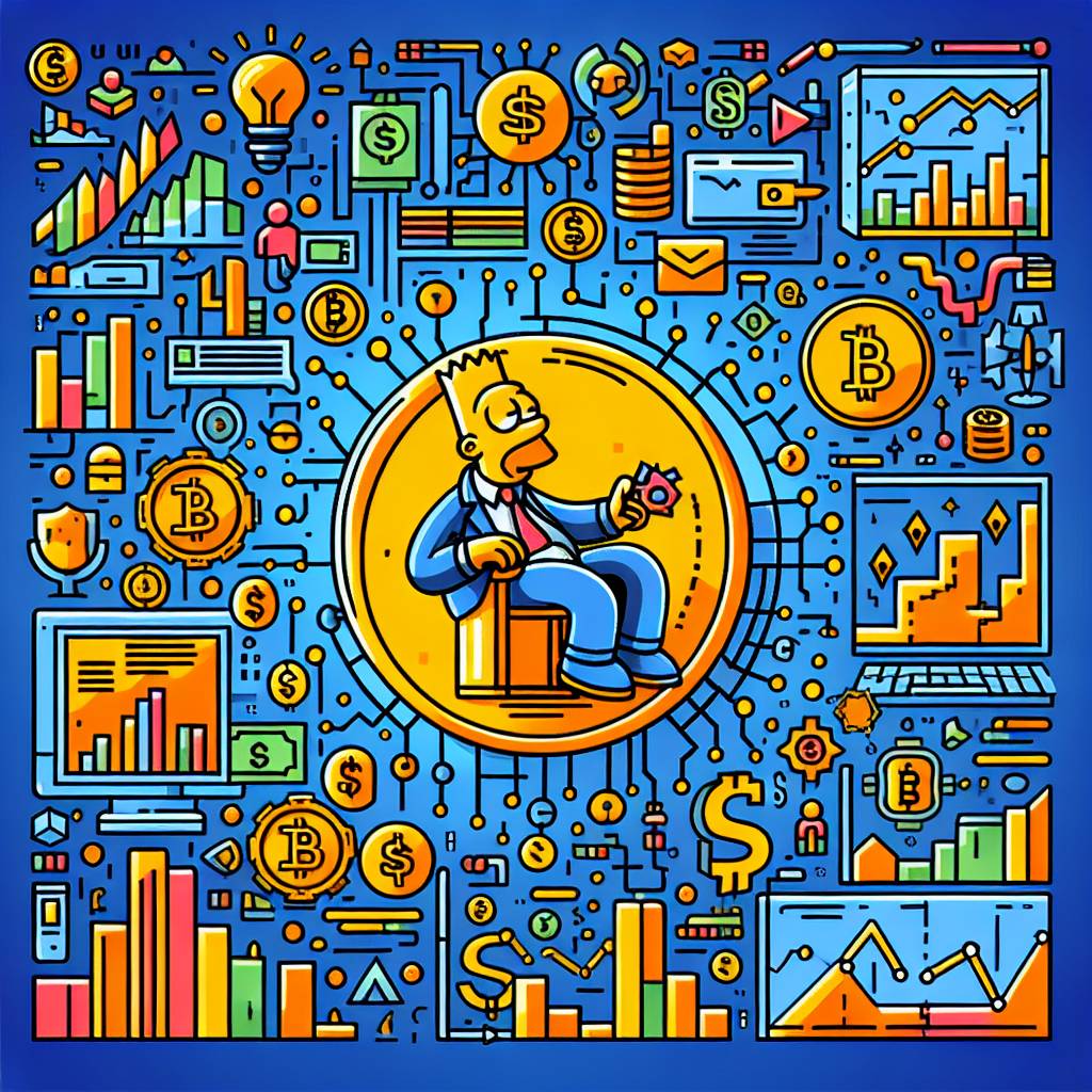 What is the impact of The Simpsons episode about crypto on the cryptocurrency market?