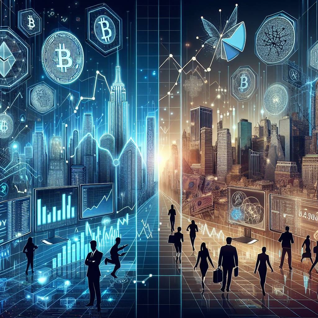 Can negative correlation between cryptocurrencies be used to predict market trends?