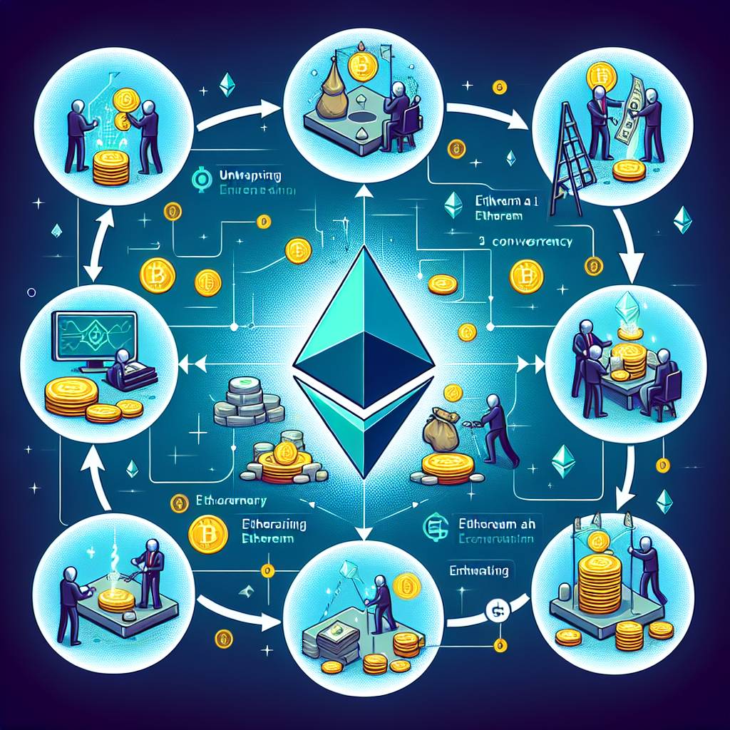 What are the steps to unwrap ETH and convert it to another cryptocurrency?