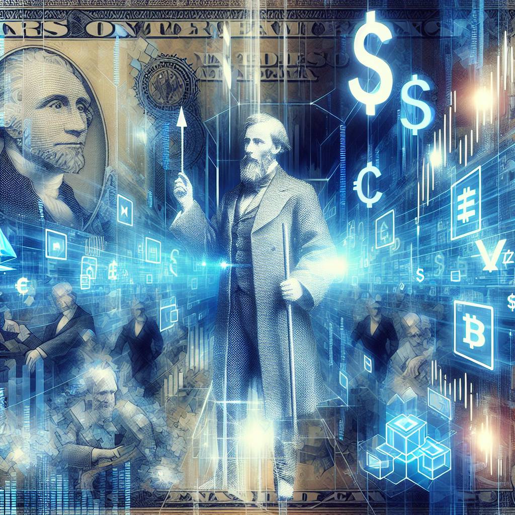 Who is depicted on the Canadian dollar bill in relation to the world of digital currencies?