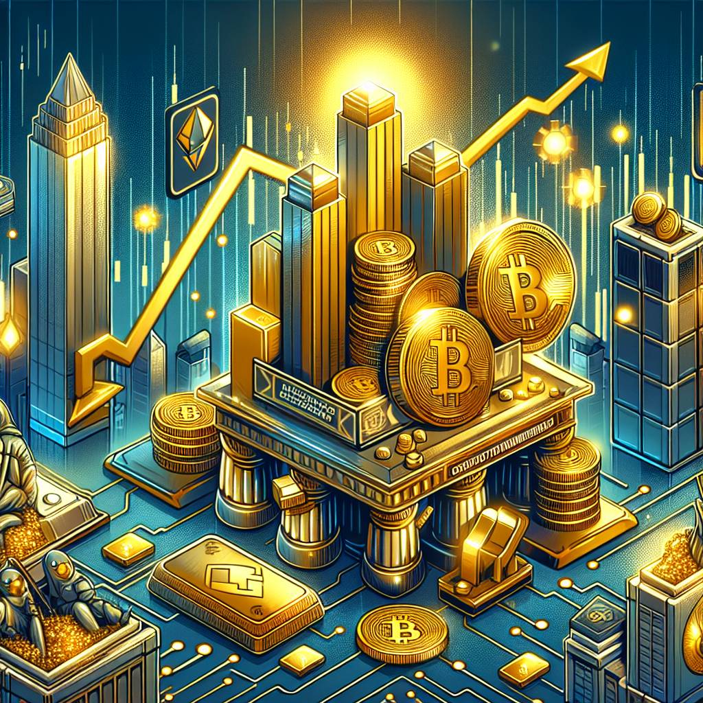 Are there any correlations between gold weakness and cryptocurrency prices?