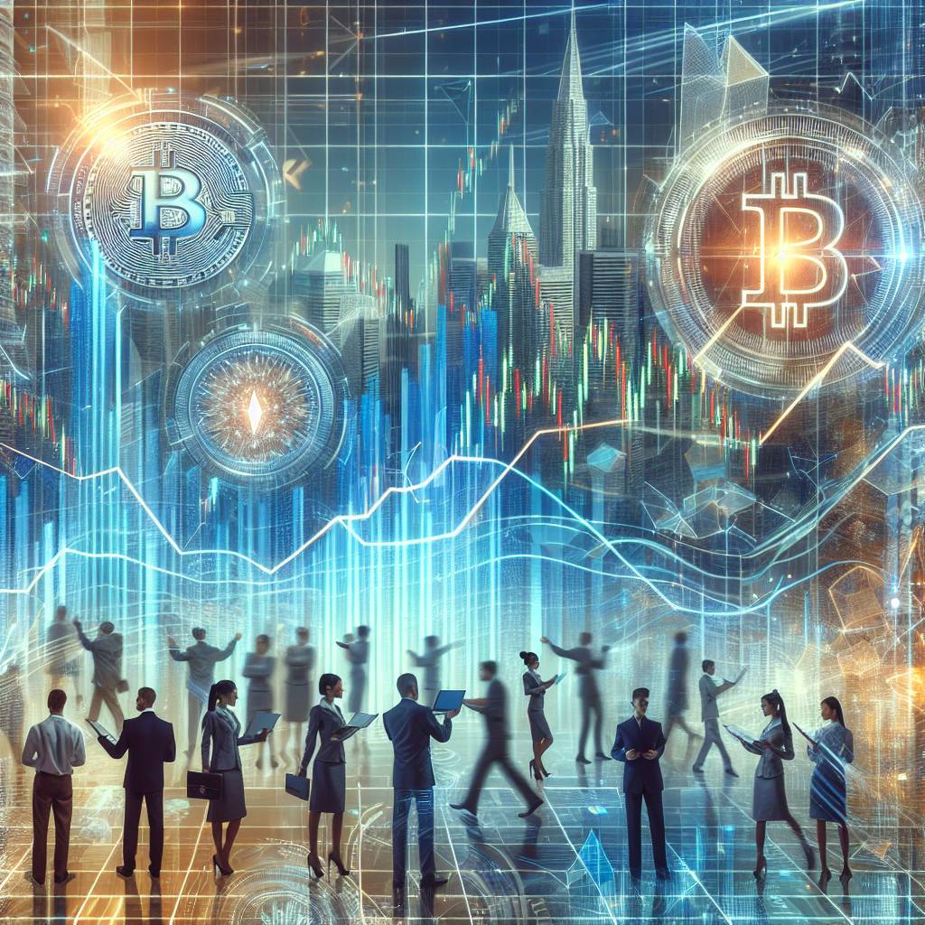 What are the correlations between the live graph of Dow Jones and the prices of cryptocurrencies?