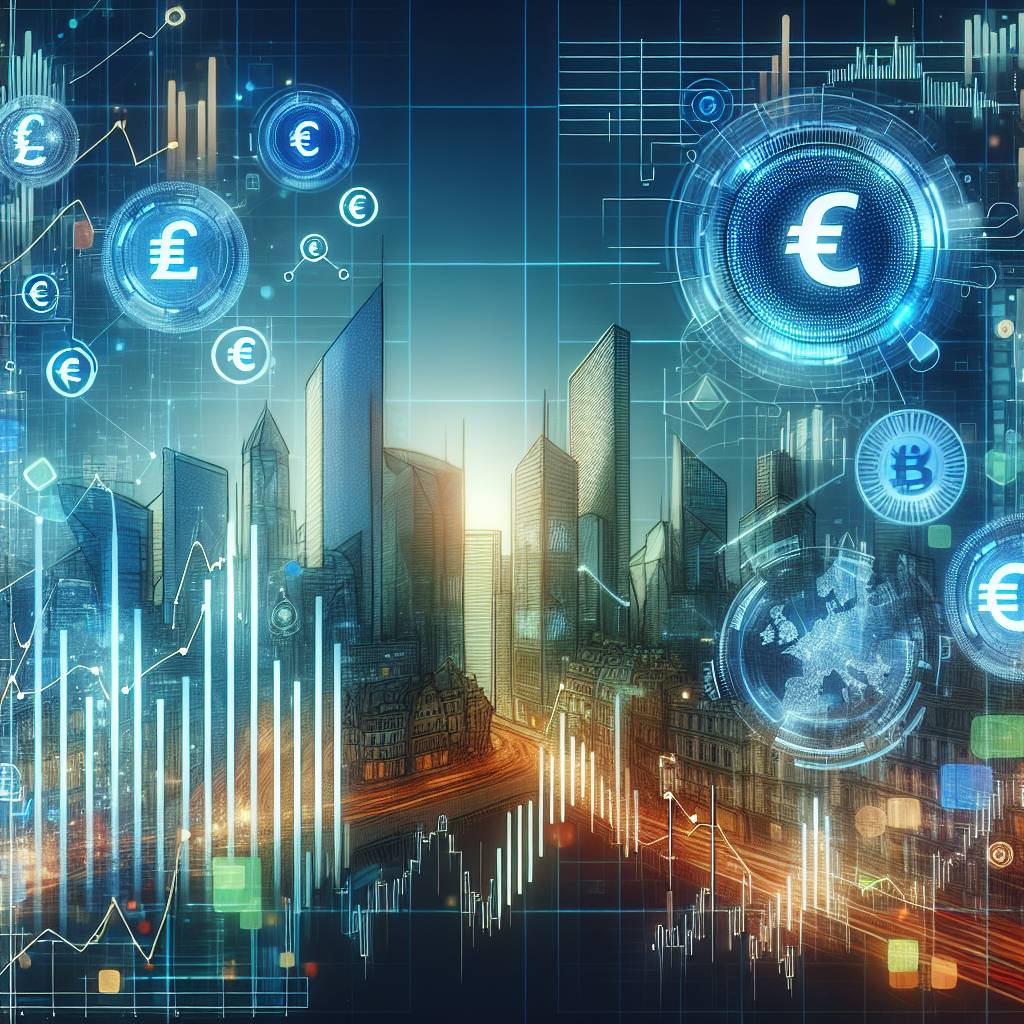 What are the latest trends in the euro-dollar exchange rate in the context of digital currencies?