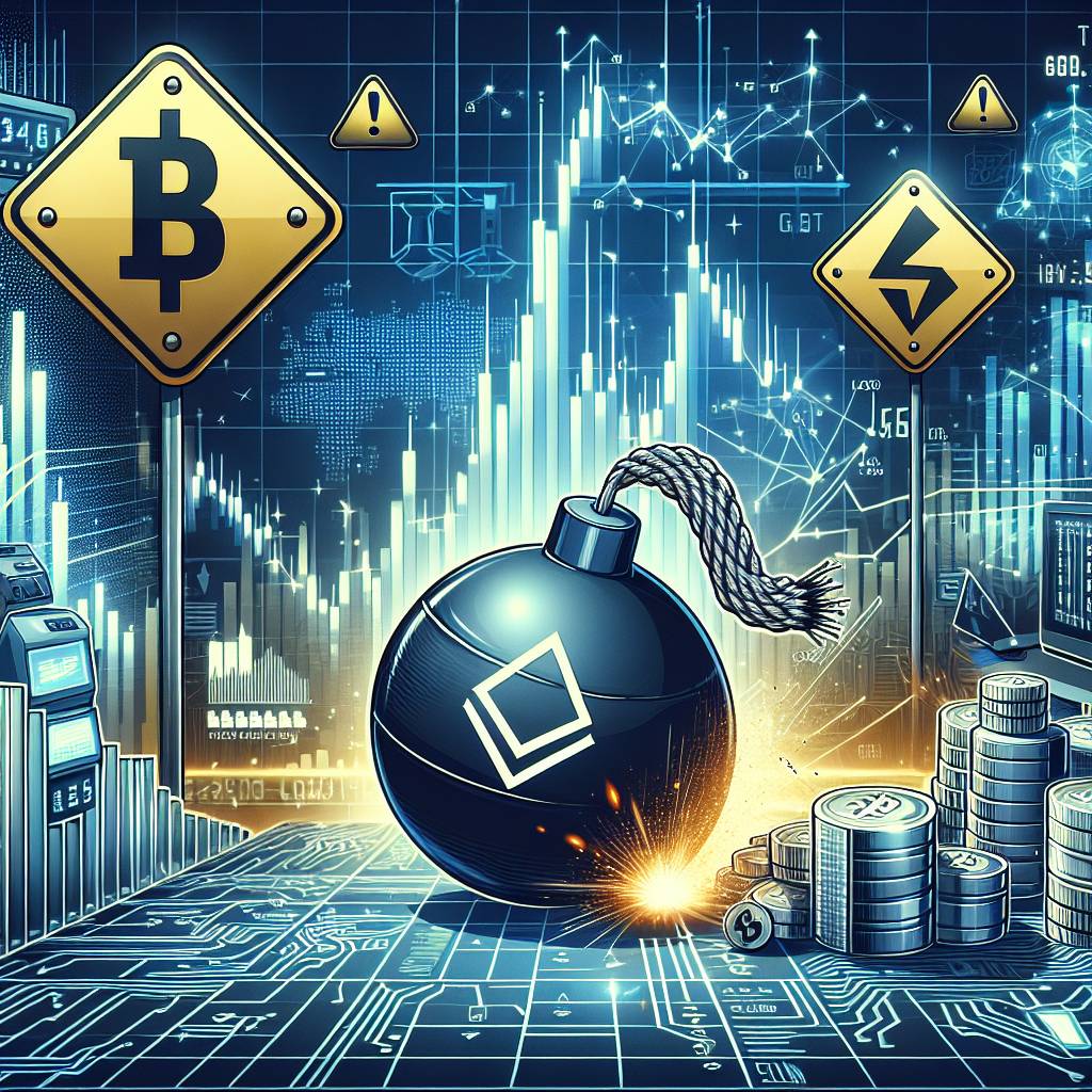 What are some warning signs that indicate a cryptocurrency is being artificially pumped and dumped?