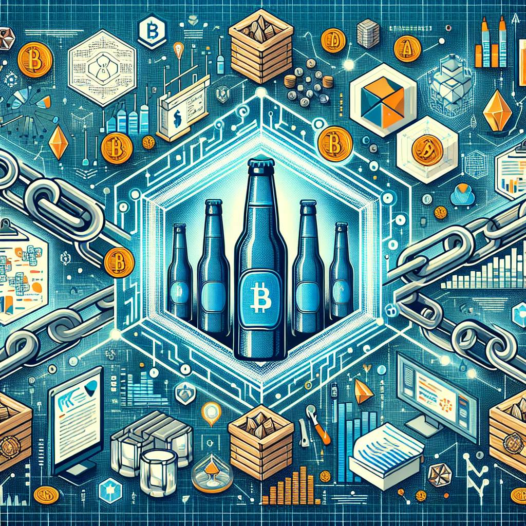 How does Ambev S.A. integrate blockchain technology into its operations?