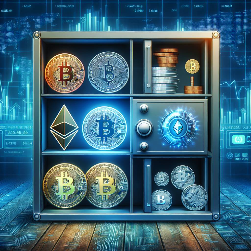 What are the main types of digital assets in the cryptocurrency market?