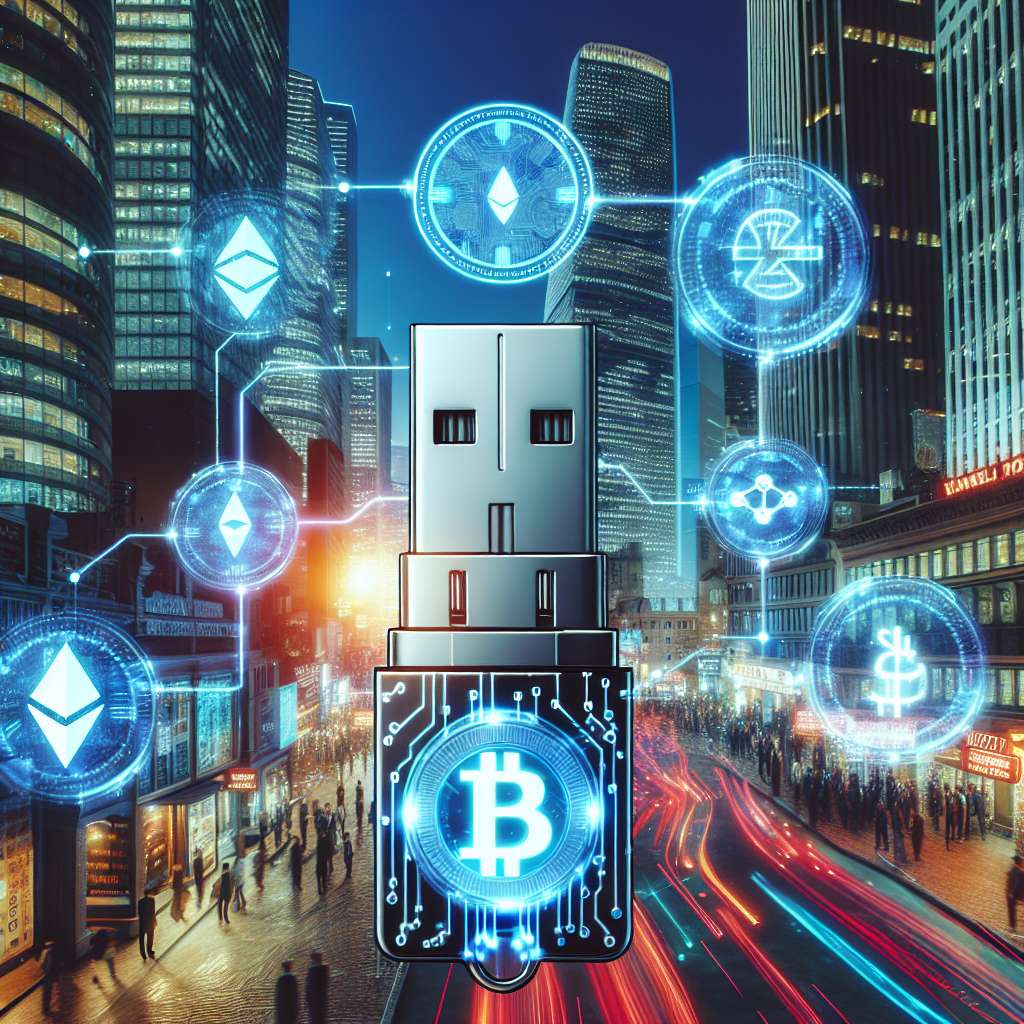 What is the best USB for securely storing cryptocurrency?