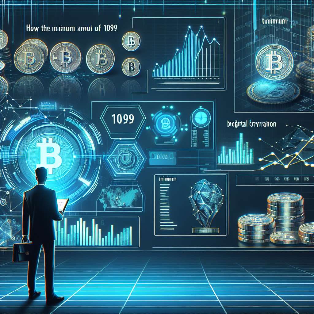 How does the 1099 minimum amount for digital currency transactions in 2023 affect cryptocurrency investors?