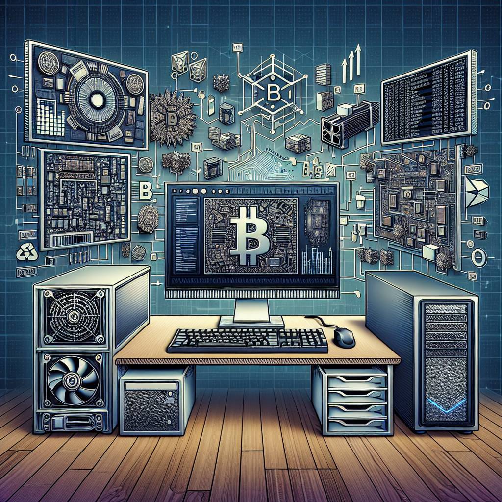 What equipment is needed to become a bitcoin miner?