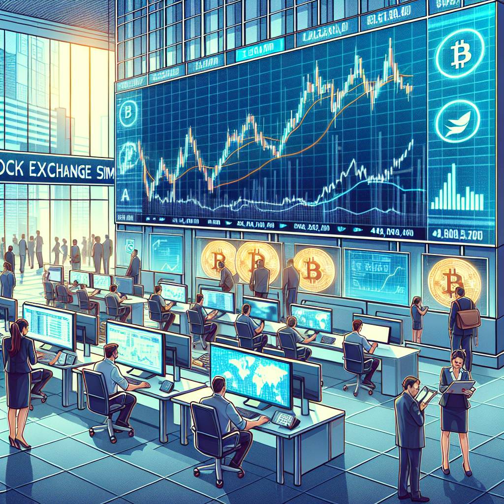 What are the best stock exchange simulators for learning about digital currencies?