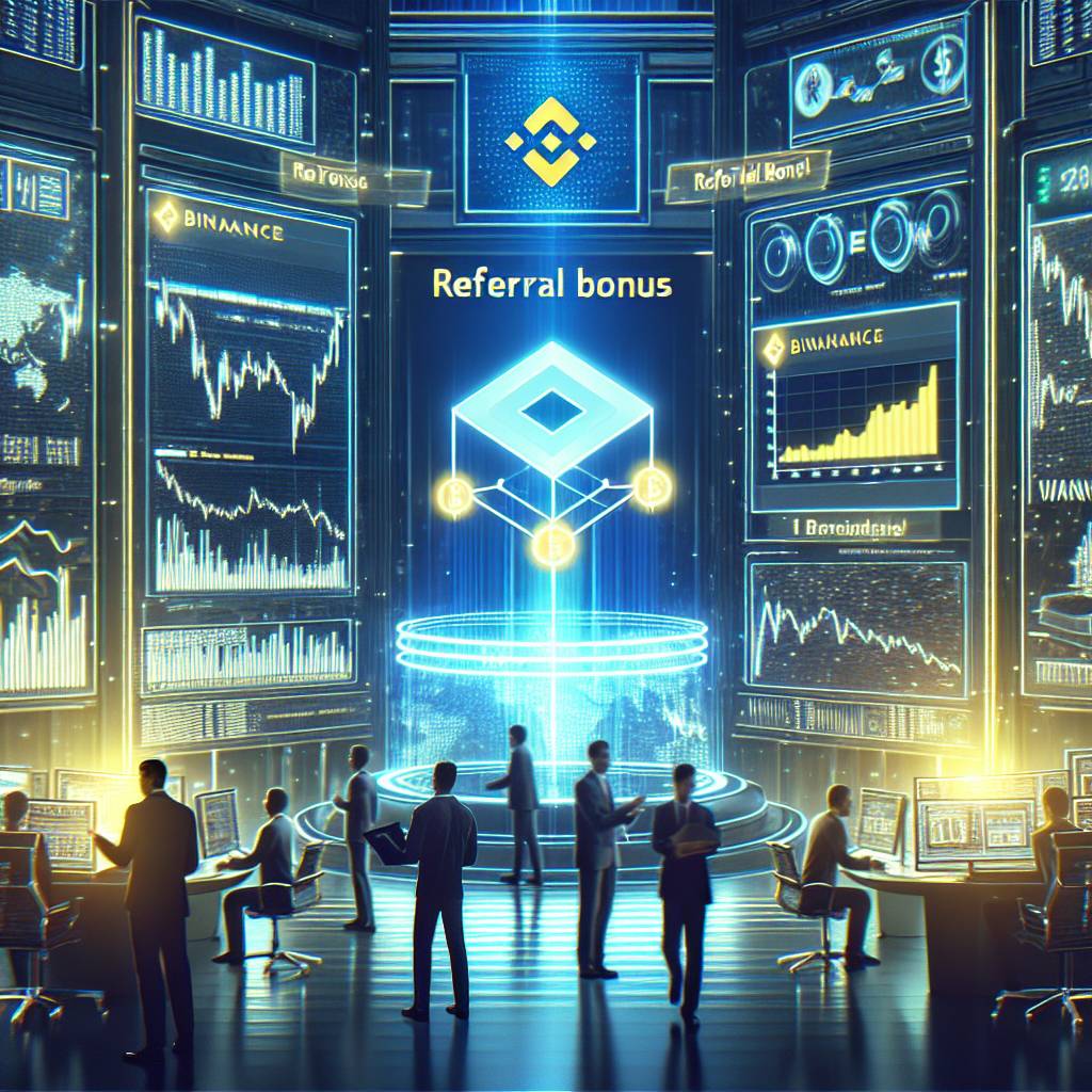 What is the process to obtain a Binance referral ID and claim the bonus in the digital currency market?