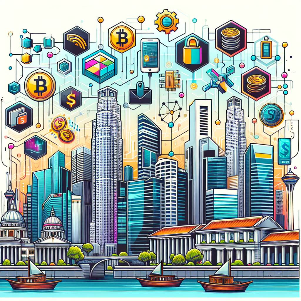 Which digital wallets are popular among cryptocurrency users in Singapore?