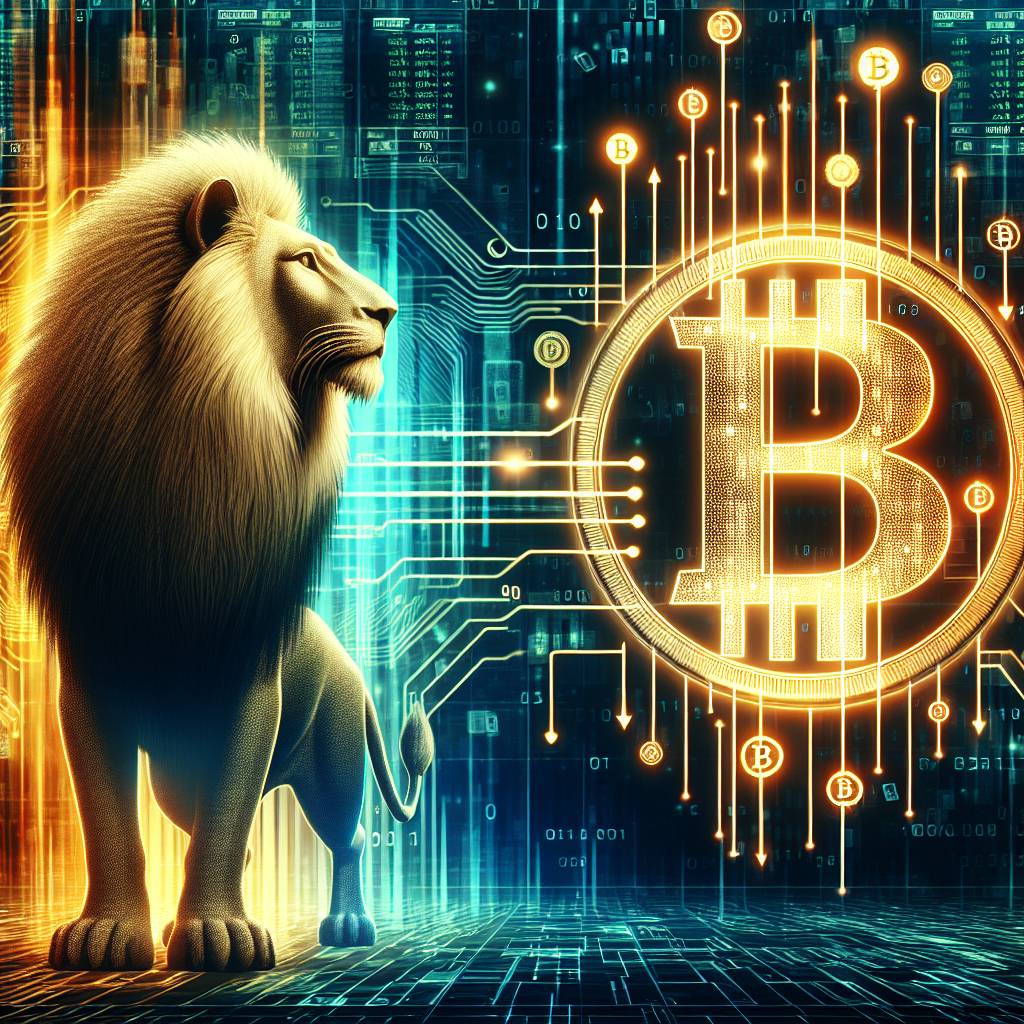 What are the advantages of using Fidelity Bank's lion for cryptocurrency transactions?