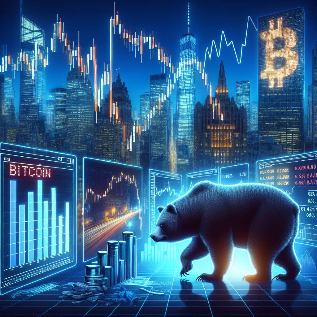 How does a bull or bear market affect the price of cryptocurrencies?