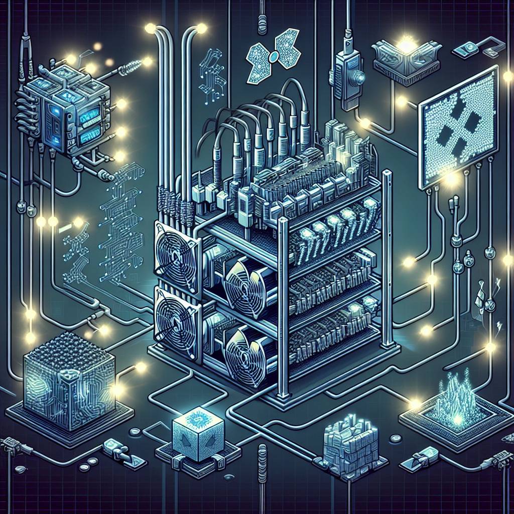 What are the examples of oligopolistic markets in the cryptocurrency industry?