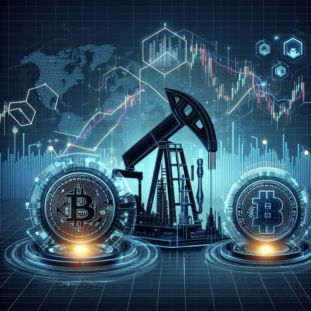 Are there any patterns or trends in the historical oil price charts of cryptocurrencies?