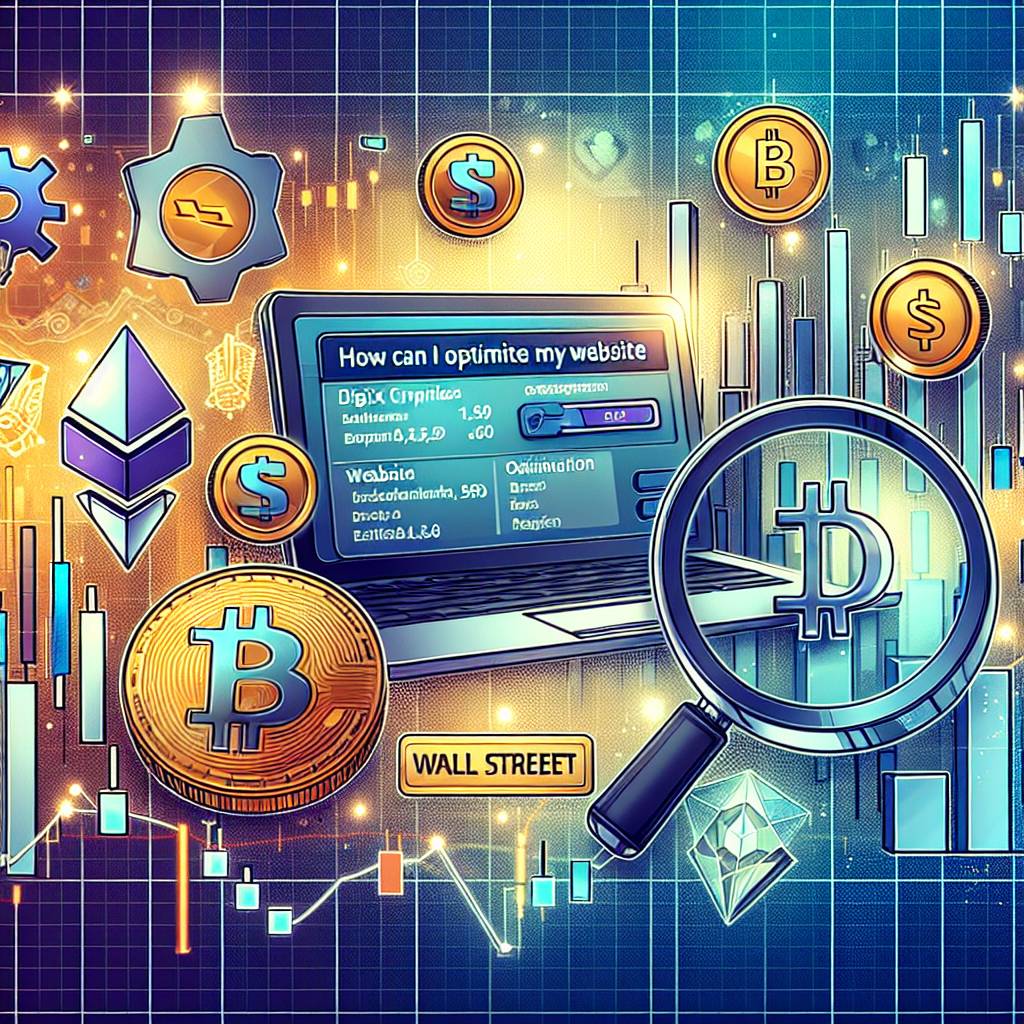 How can I optimize my website for building cryptocurrency awareness and attracting investors?