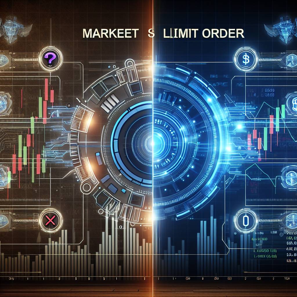 Which type of order, limit order or market order, is more suitable for executing a trade on a cryptocurrency exchange?