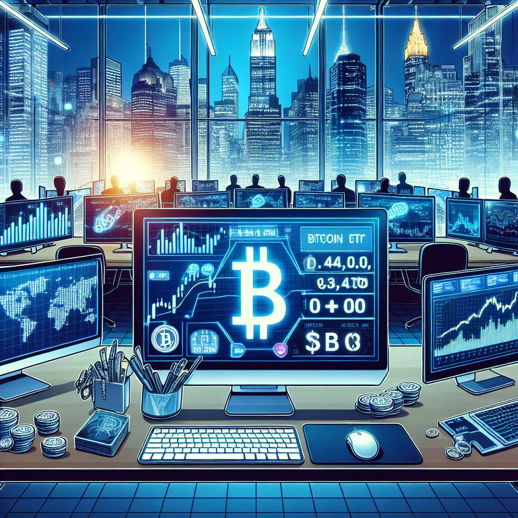 How does the performance of a bitcoin inverse ETF compare to other investment options in the cryptocurrency market?