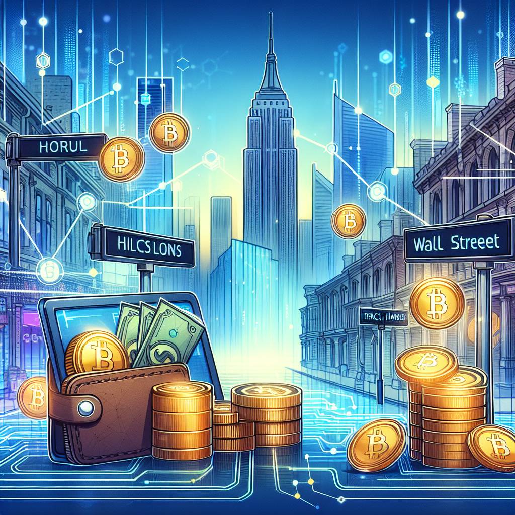 How can I use the Wall Street report to find potential penny stocks in the cryptocurrency industry?