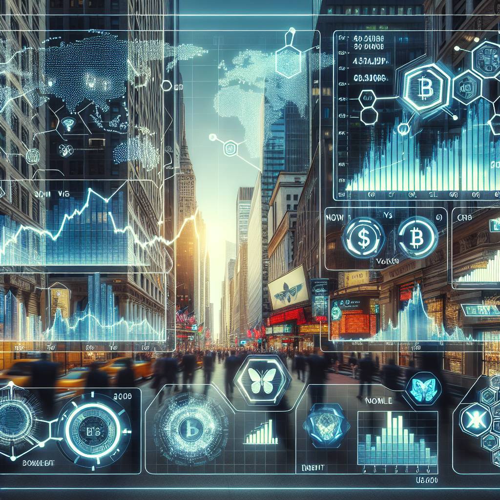 How does the price of 2 year treasury yield futures correlate with the price of popular cryptocurrencies?