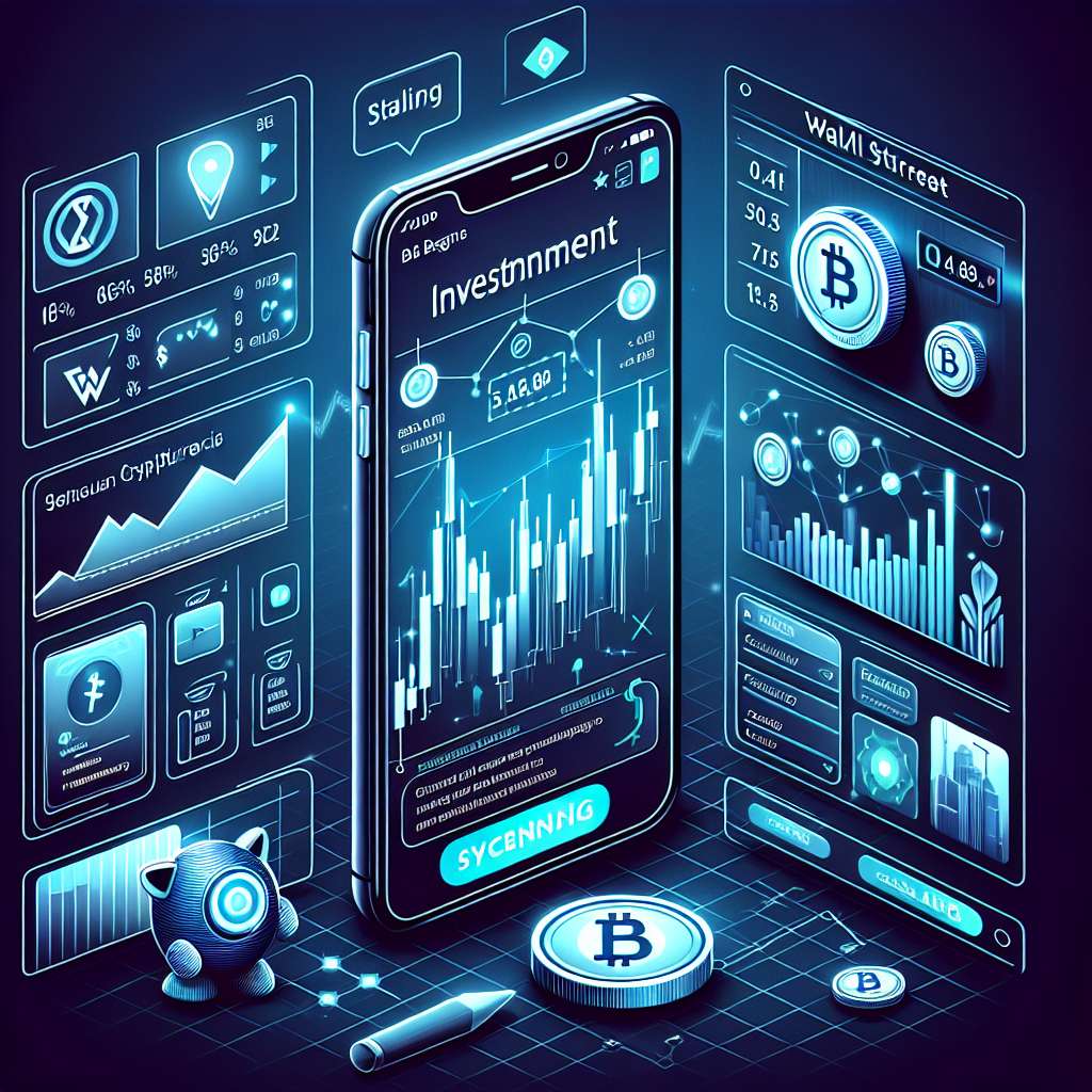 What are some user-friendly stock apps for beginners who want to trade cryptocurrencies?