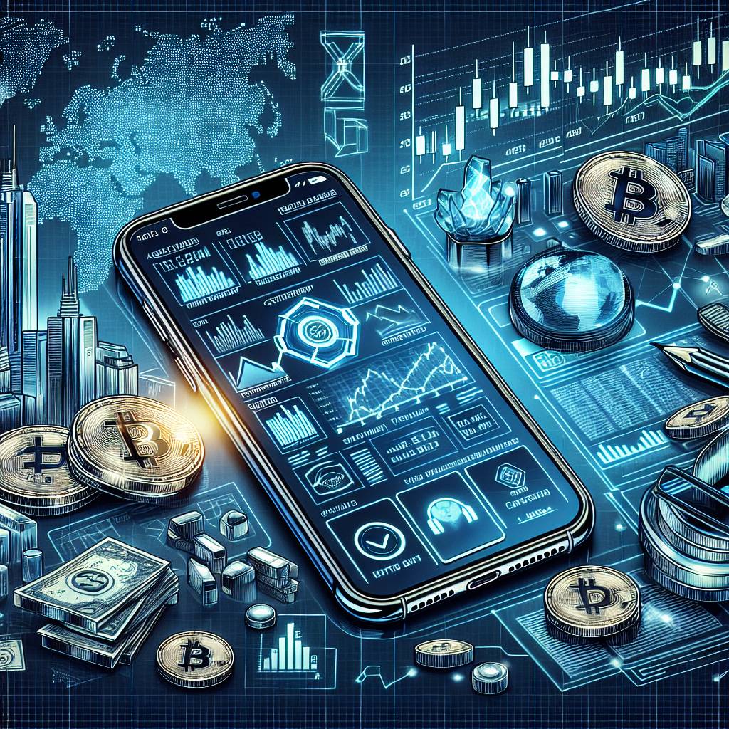 Are there any trading apps for iPhone that offer real-time market data and analysis for cryptocurrencies?