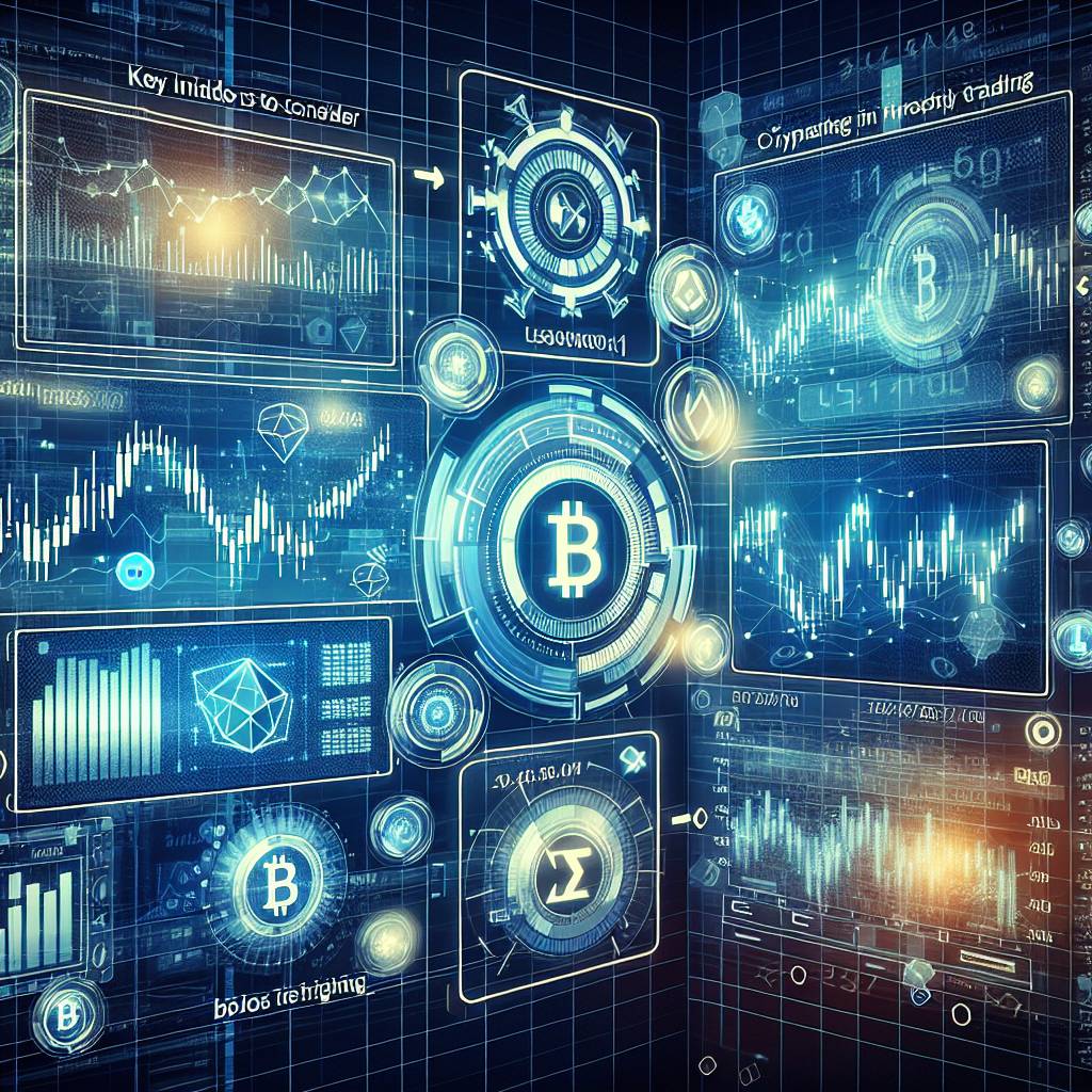 What are the key indicators to consider when interpreting live futures charts for cryptocurrency trading?