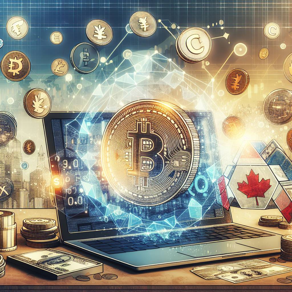How can digital currencies replace traditional paper currencies in Canada?