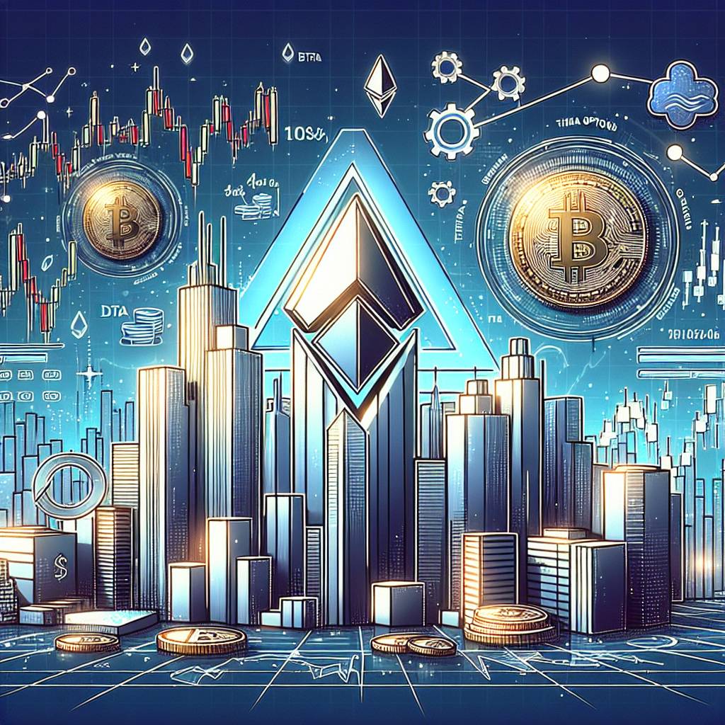 What are the delta, gamma, and theta values in options trading for cryptocurrencies?