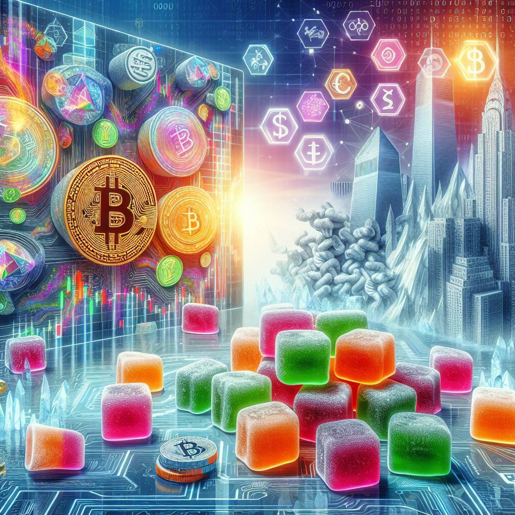 What are the benefits of freezing edible gummies for cryptocurrency enthusiasts?
