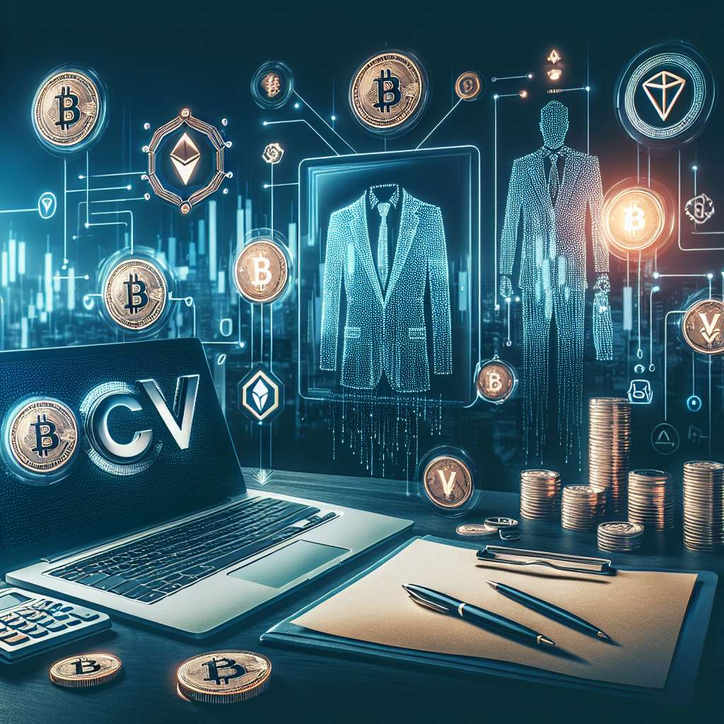 Are there any CV writing services specifically for the cryptocurrency industry?