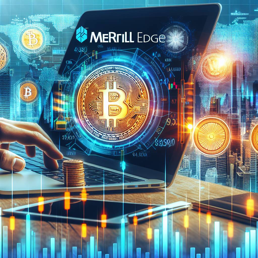 How can I use Merrill Edge for automatic investment in cryptocurrencies?