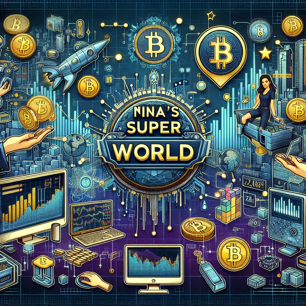 How can ninas super cool world be used in the world of digital currencies?