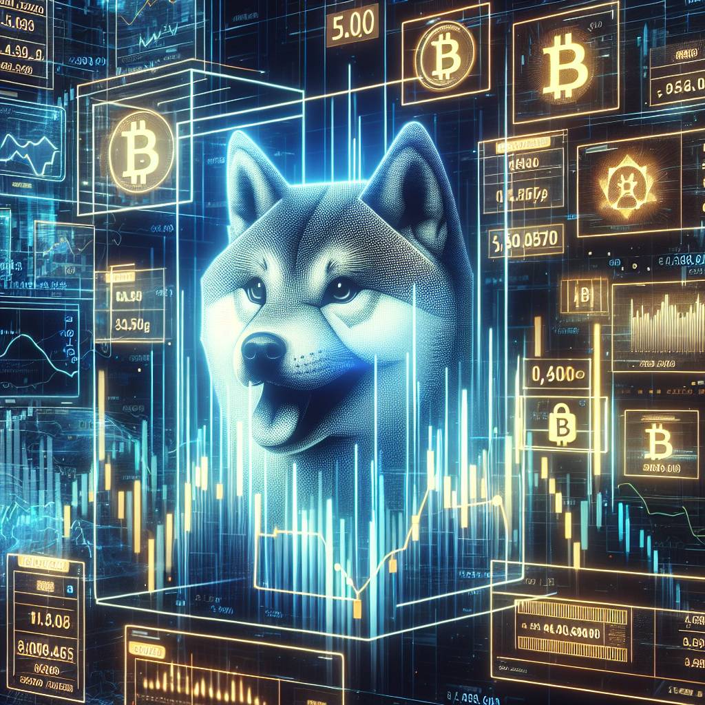 What is the current price of Shiba Inu coin according to the Shiba chart?