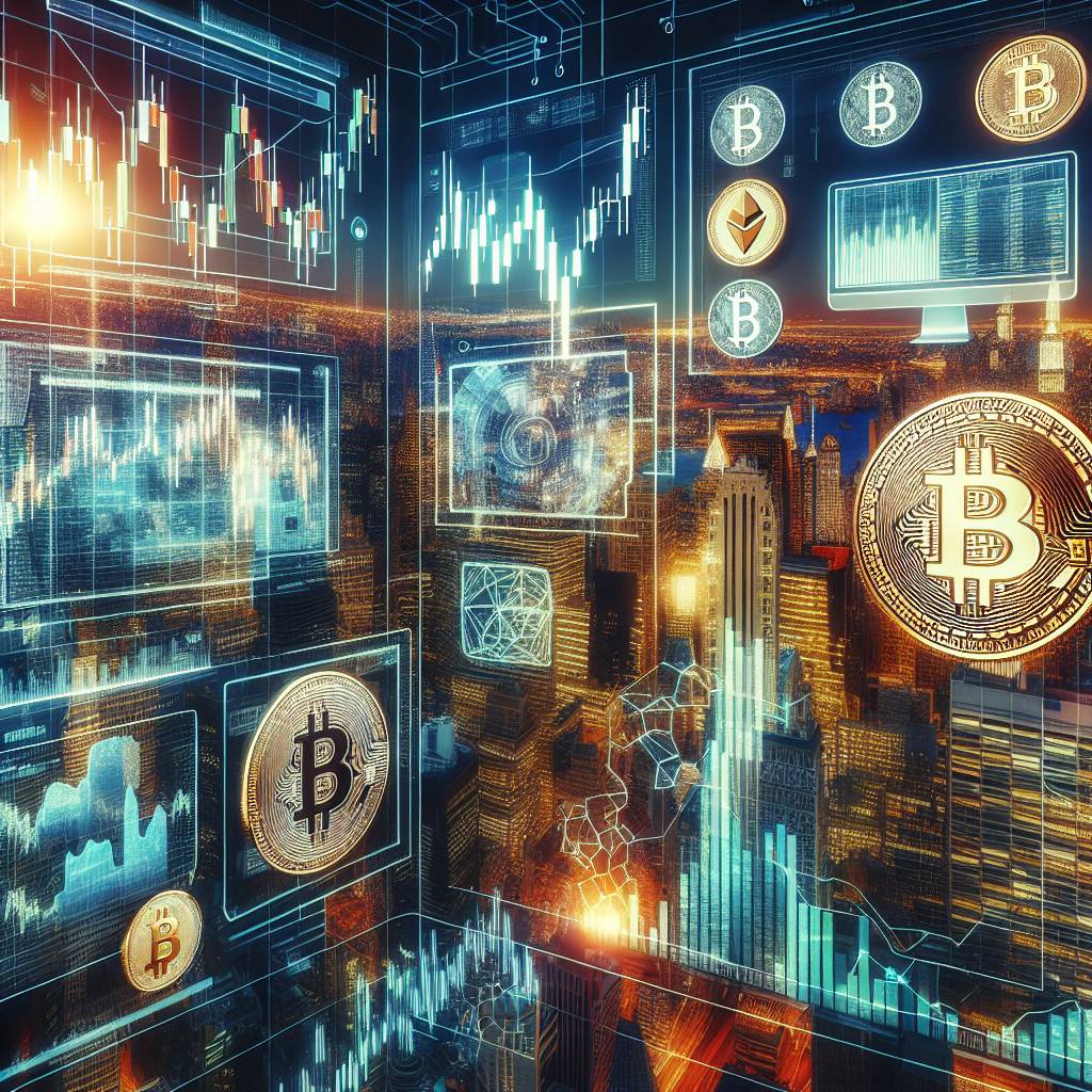 What are the top cryptocurrencies with a rising stock chart?