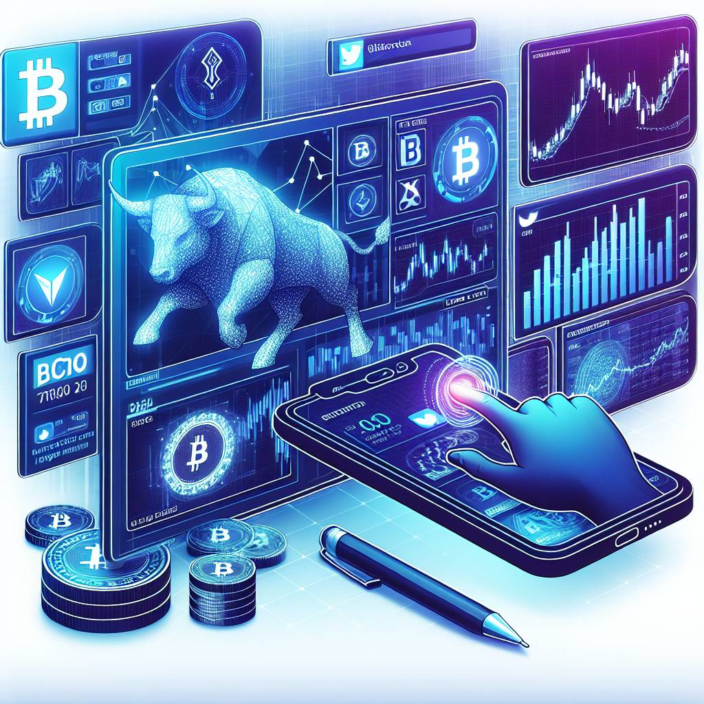 How can I use Twitter to stay updated on the latest cryptocurrency trends and market movements?