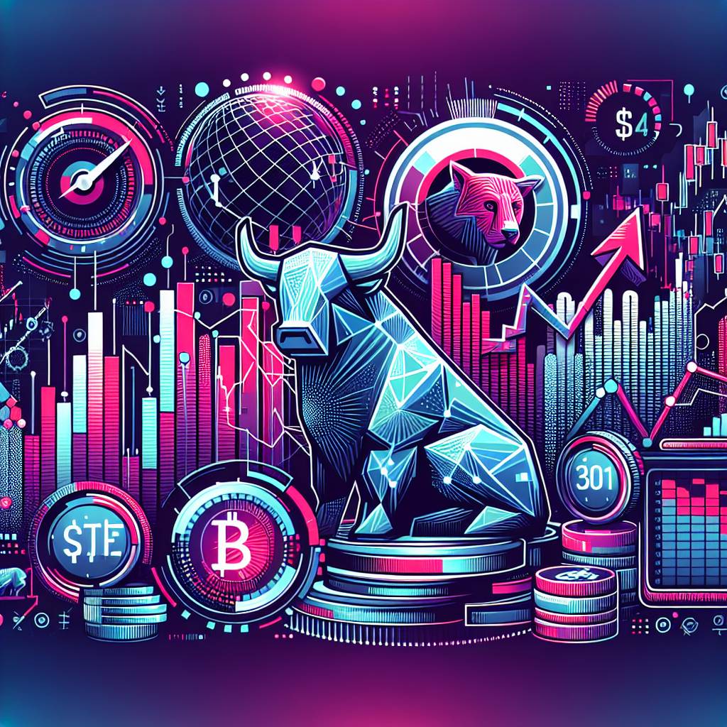 What are the key factors that affect the price movements in cryptocurrency stock charts?