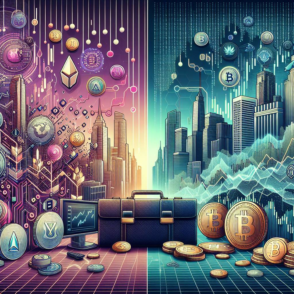 What are the similarities and differences between the concept of the “invisible hand” in traditional finance and its application in the world of cryptocurrencies?