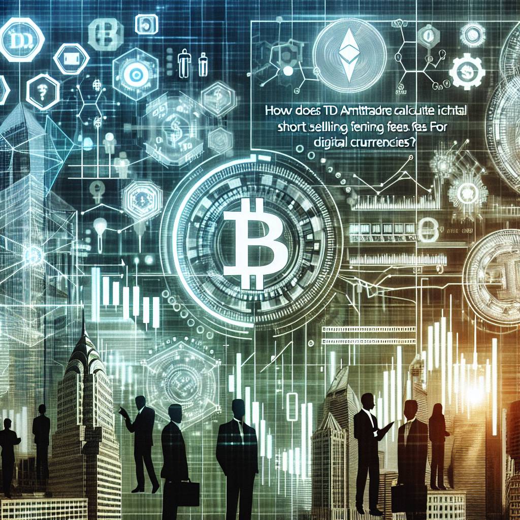 How does TD Ameritrade calculate the return on investment for digital currencies?