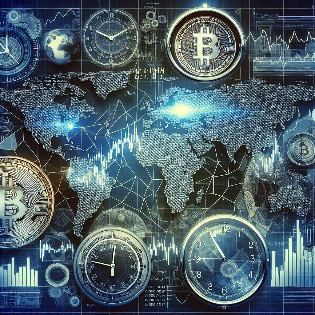 What are the most active hours for cryptocurrency price movements?