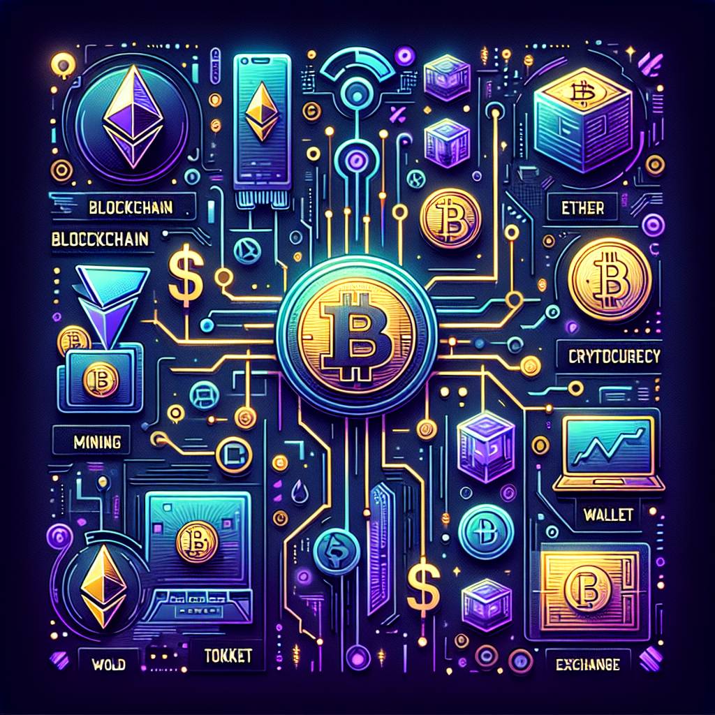 Which terminologies in the cryptocurrency industry should I be familiar with as a beginner?