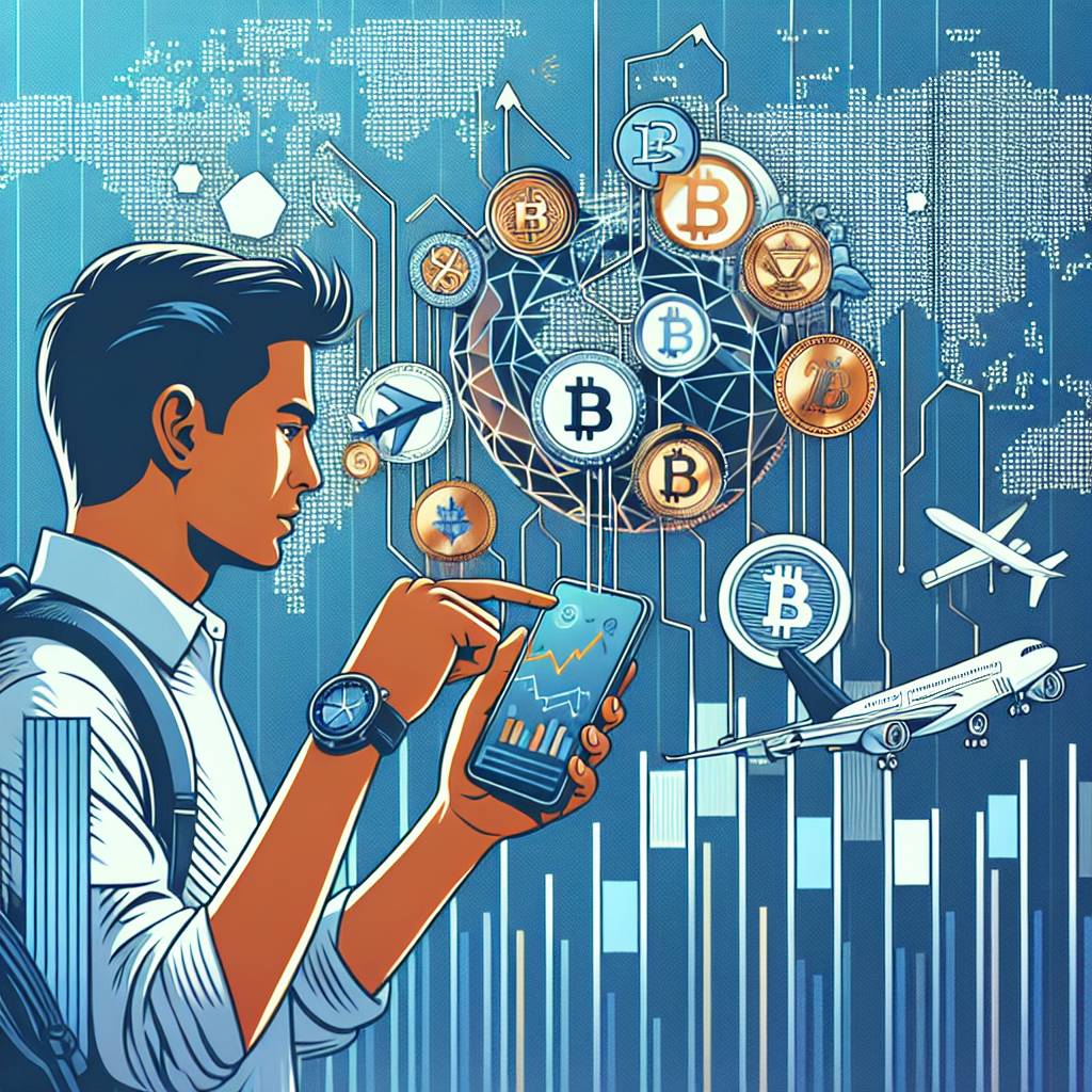 How can I use cryptocurrency for international transactions while traveling?