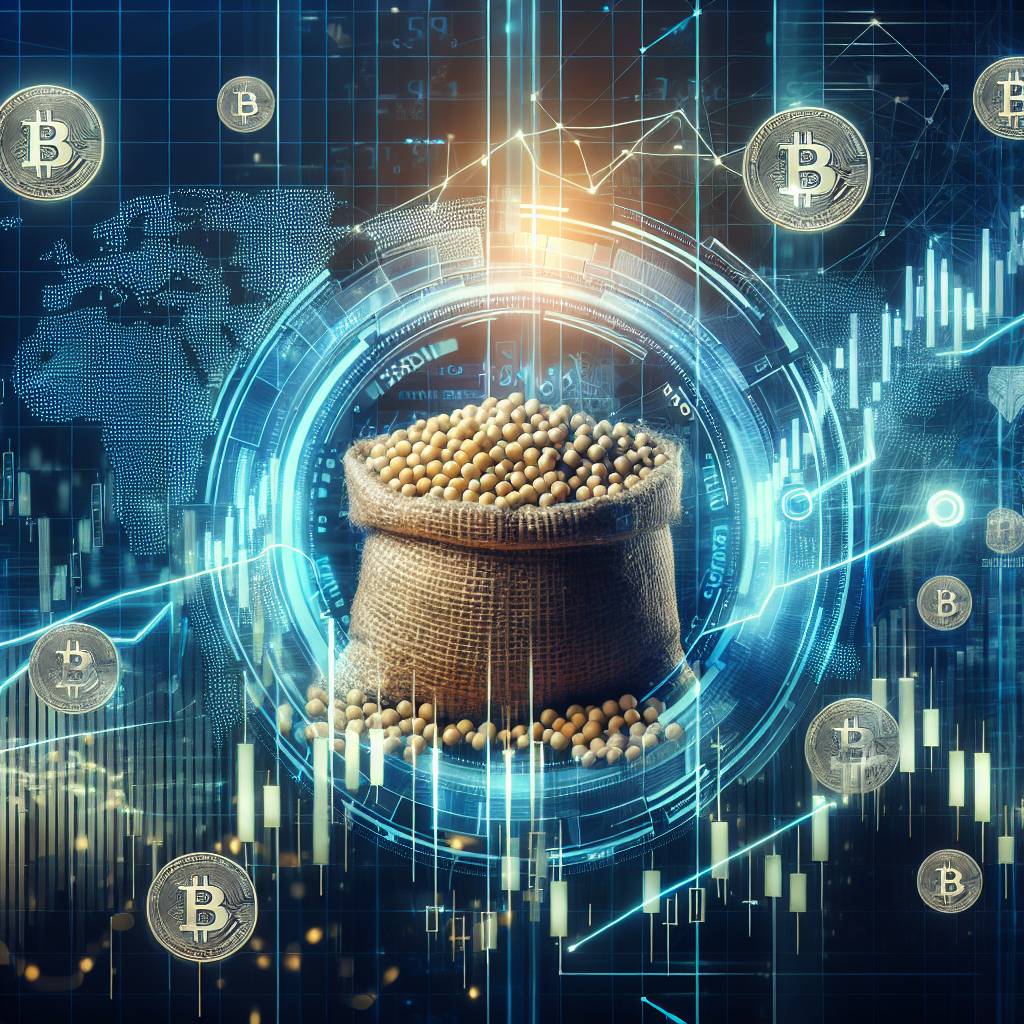 What is the impact of soybean prices on the value of cryptocurrencies?