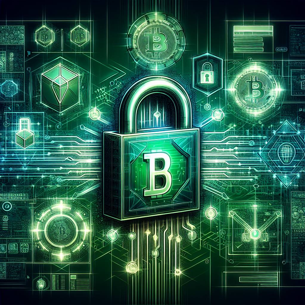 How does a green address contribute to the security of cryptocurrency transactions?