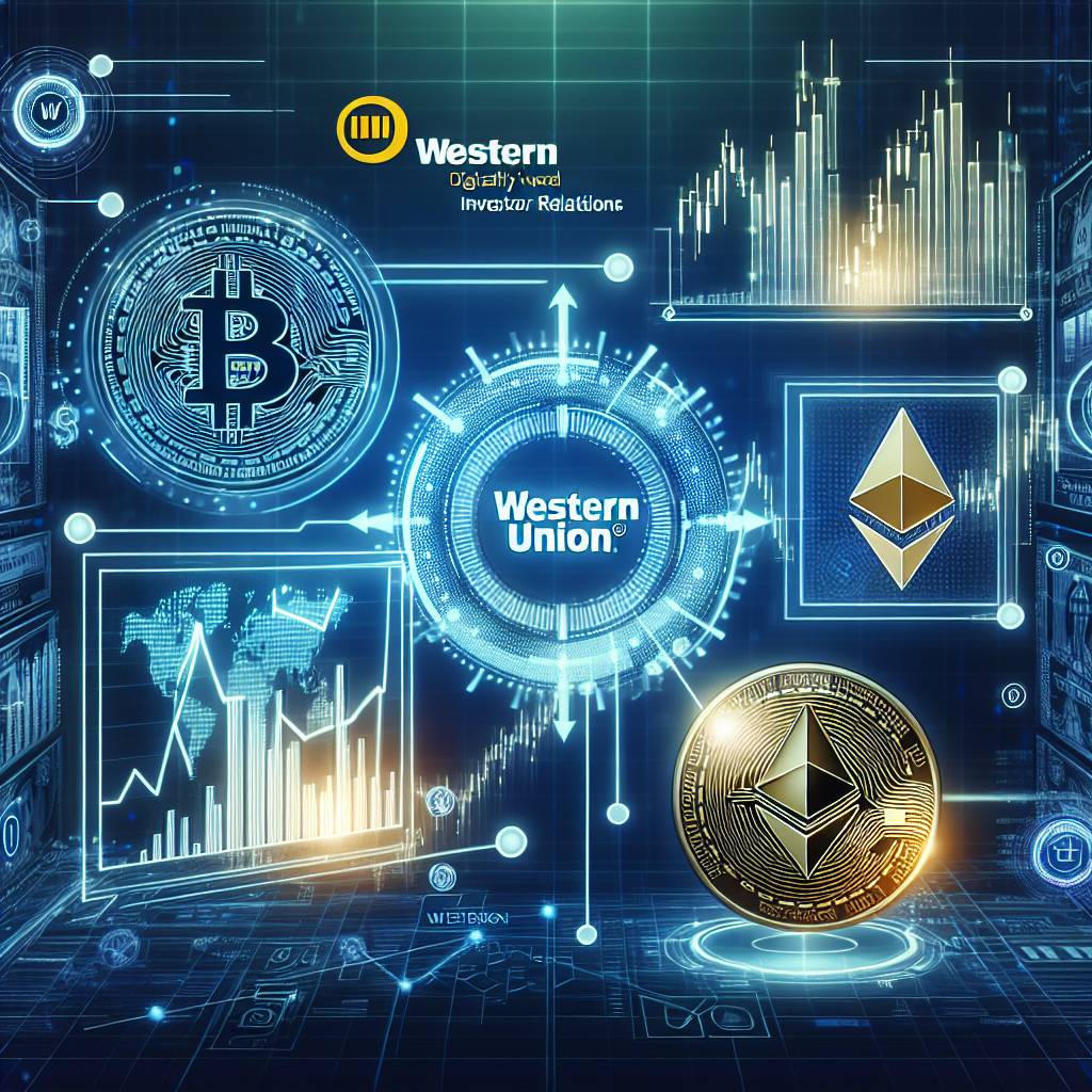 How does the investor relations of Western Union affect the cryptocurrency market?