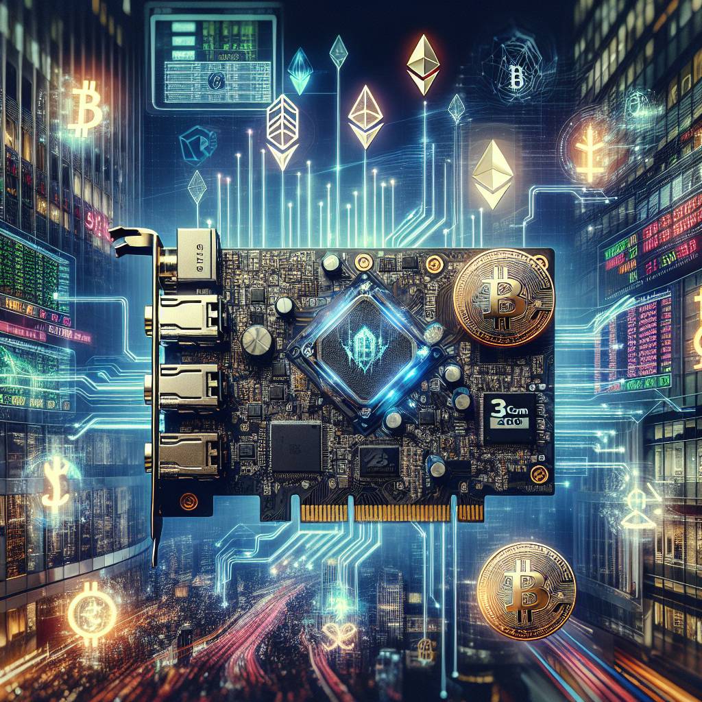 What are the best 3 com network cards for mining cryptocurrencies?