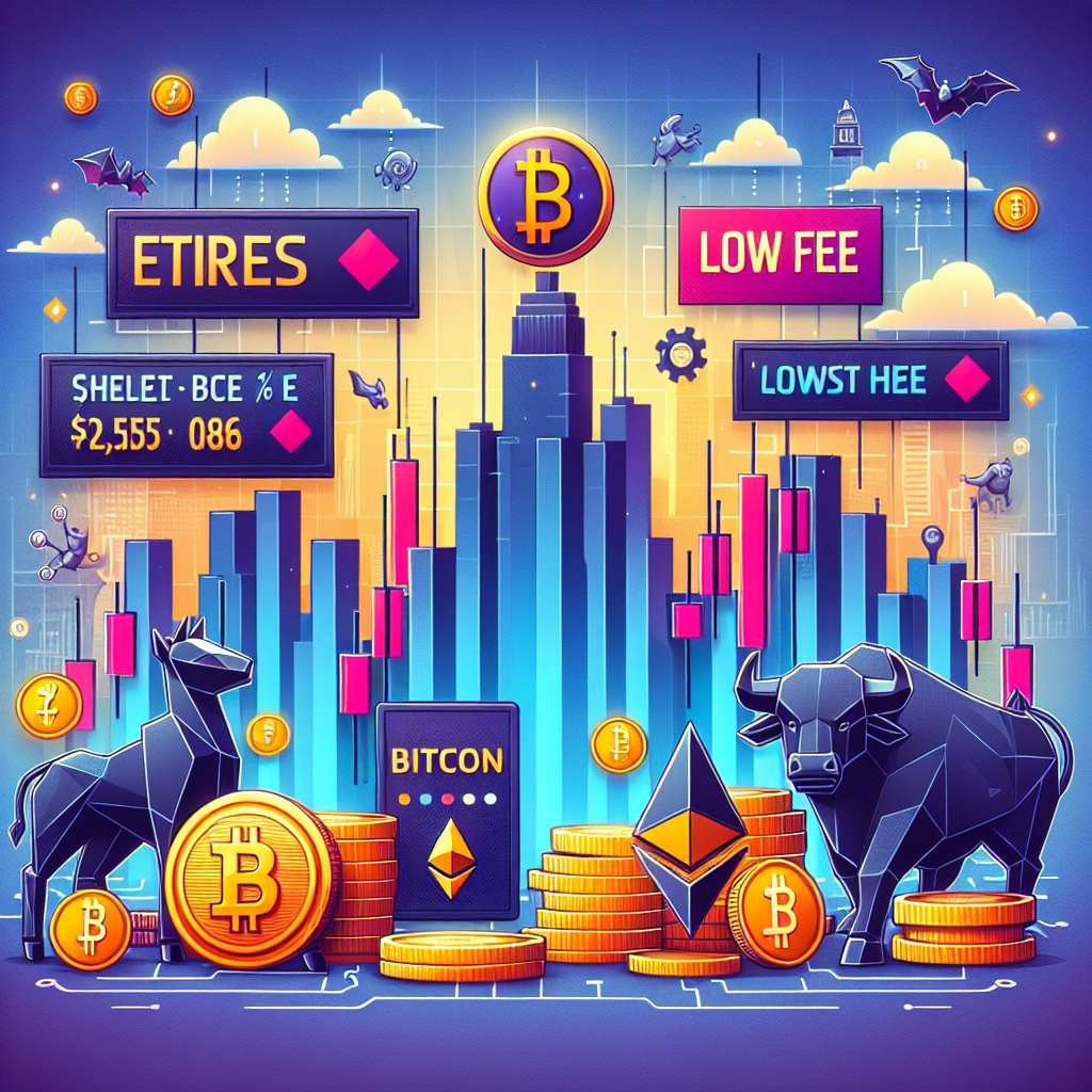 Which digital currency exchanges offer the lowest trading fees?